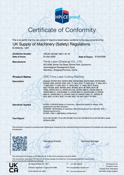 Certificación