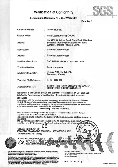Certificación