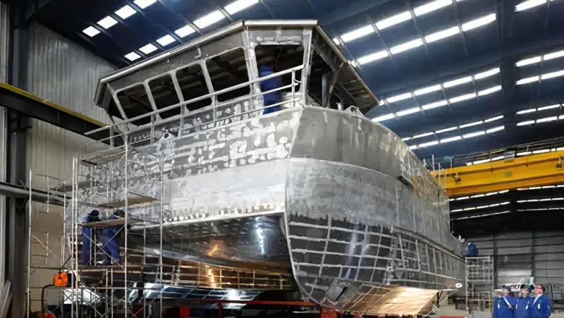Maquinaria Láser Utilizada en Construcción Naval