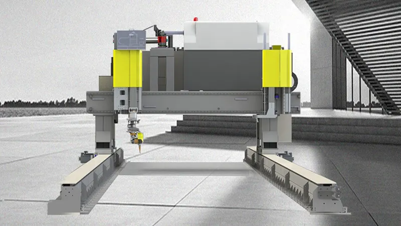 Máquina de Soldadura Láser 3D tipo Pórtico, Serie MJ